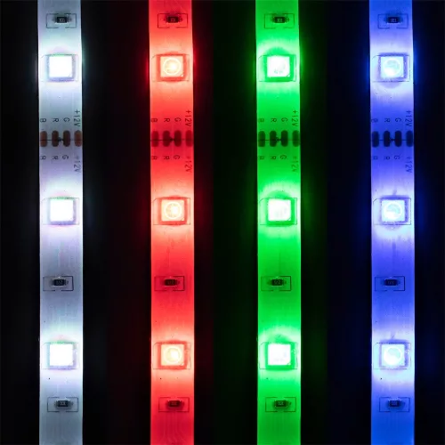 HOME LS 5000SOUND LED RGB zenére villogó szalag szett 5m/150LED