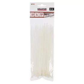 Kreator kábelkötegelő fehér 4,8X190mm 50db KRTH41004