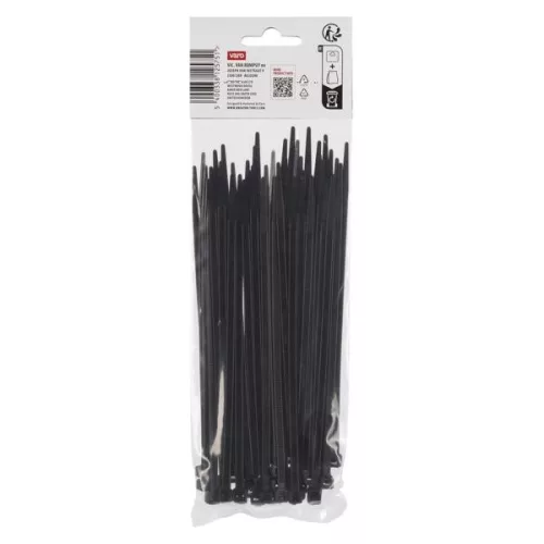 Kreator kábelkötegelő fekete 4,8X190mm 50db KRTH41104