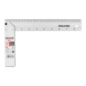 Kreator derékszög 250mm alumínium KRTH70501