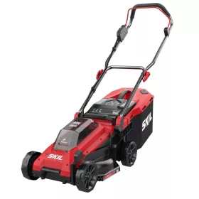   SKIL RED GM1E0130CA akkus Brushless fűnyíró 34cm géptest 2x20V