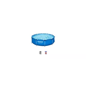   Bestway 56679 fémvázas medence Steel Pro™ 305x76 cm, vízforgatóval, szűrővel (8050183)