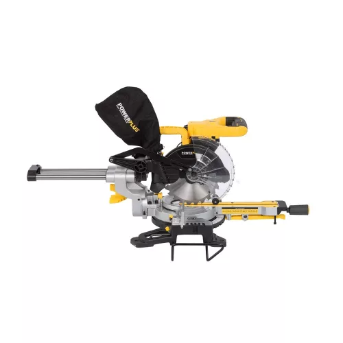 PowerPlus sárga teleszkópos gérvágó 1600W 210mm POWX075720DB