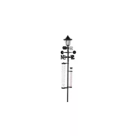  STR SWS29 időjárás állomás esőmérő, hőmérő, napelemes lámpával 158 cm (2212131)