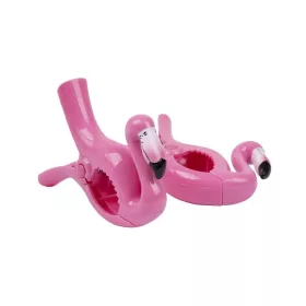   STR csipesz törölközőhöz flamingó 13x9x3 cm 2db (2212267)
