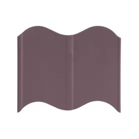 STR műanyag szegély barna 120 mm 5,1 m 32 db (2211348)