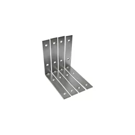   STR ST0282 acél sarokösszekötő derékszög 150x30x2,8 mm 4 db (212879)