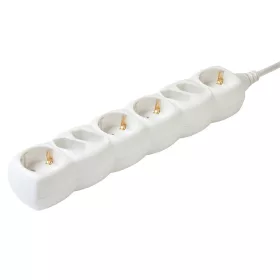   HOME NV 18-3/WH/1,5 elosztó 8 aljzat 4 euro+4 földelt 3 m fehér
