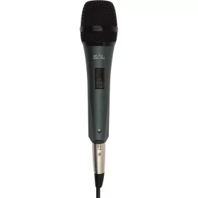 SAL M 8 kézi mikforon fém, sötétkék XLR-6,3 mm