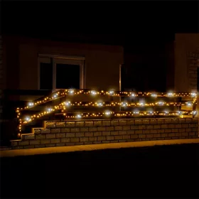   HOME KKL 500F/WH LED-es sziporkázó fényfüzér melegfehér és hidegfehér