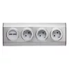 HOME KNV 03/USB szerelhető konyhai elosztó USB aljzatokkal