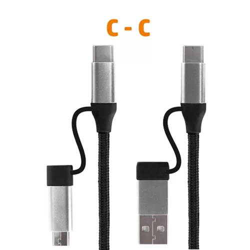 HOME USB MULTI 4in1 USB töltőkábel 1,5 m