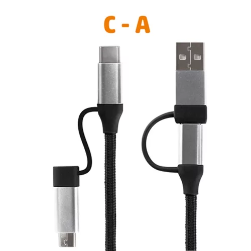 HOME USB MULTI 4in1 USB töltőkábel 1,5 m