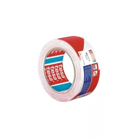   TESA 60760 jelölő szalag 50 mm L-33m piros-fehér (2171065)