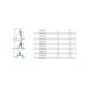 Krause 82107 CORDA létraállvány 2x7 fokos