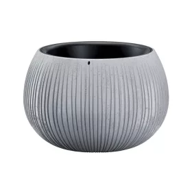   STR Bowl beton hatású virágcserép szürke 29/19x20 cm (255510)