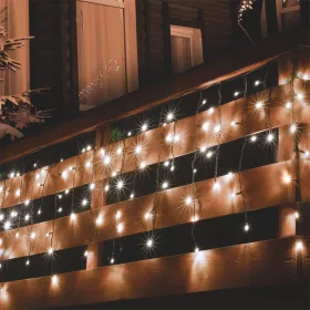   HOME KSF 200/WW LED-es sorolható jégcsap fényfüggöny melegfehér 4m