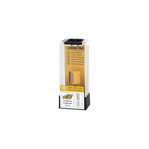 STR YC0201 élmarófej fához D-6mm/H-19mm 8mm (2280699)