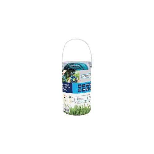 AQUACRAFT 870030 flexibilis locsolótömlő 1/2 15-30m 15bar (256210)