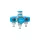 AQUACRAFT 290030 3 zónás időzítő, mechanikus, max. 120 perc (256779)