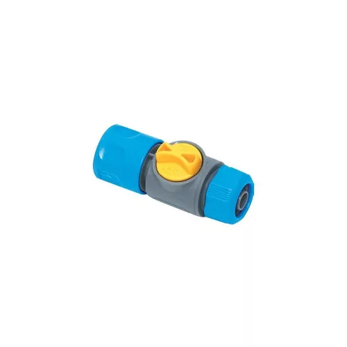 AQUACRAFT 550262 tömlőtoldó 1/2 vízelzáróval (256619)