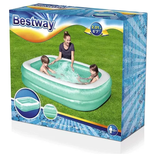 Bestway 54005 felfújható medence 200x146x48 cm (8050256)