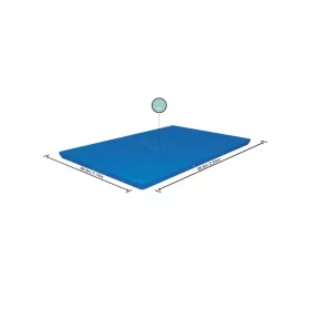   Bestway 58105 FlowClear™ takarófólia 259x170 cm, fémvázas medencéhez, kék (8050282)