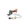 PowerPlus Dual Power akkus mini körfűrész alapgép 20V 89mm POWDP25400