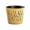 STR SANDY virágcserép mustár 158x138 mm betétes (255505)