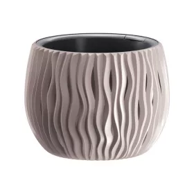   STR SANDY Bowl 240 virágcserép mokka 238x161 mm betétes (255005)
