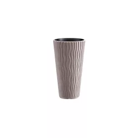   STR SANDY Slim 400 virágcserép mokka 390x710 mm betétes (255059)