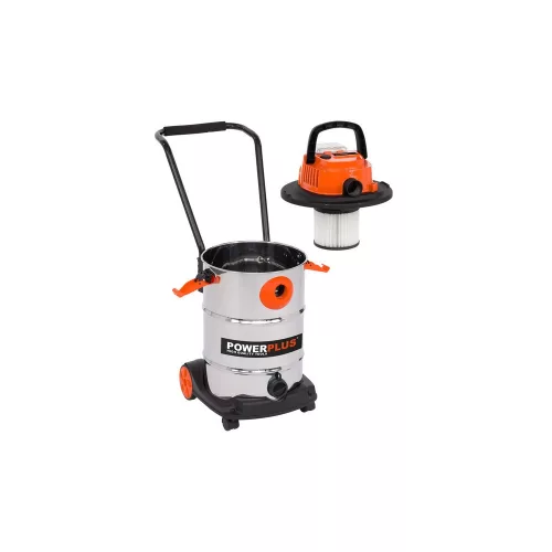 PowerPlus Dual Power akkus száraz/nedves porszívó 20 V alapgép 30L POWDP6050