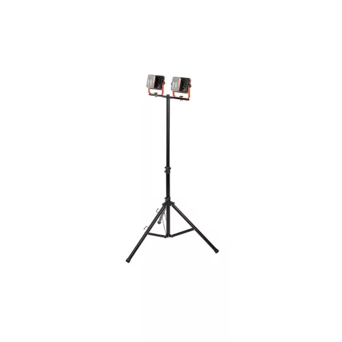 PowerPlus Dual power akkus LED fényszóró alapgép állványos 220-240V 2x20V 2x50W  POWDP8035