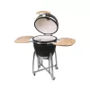 STR Kamado Egg 21 grillsütő fekete 130x73x122 cm  (2212372)