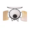 STR Kamado Egg 21 grillsütő fekete 130x73x122 cm  (2212372)