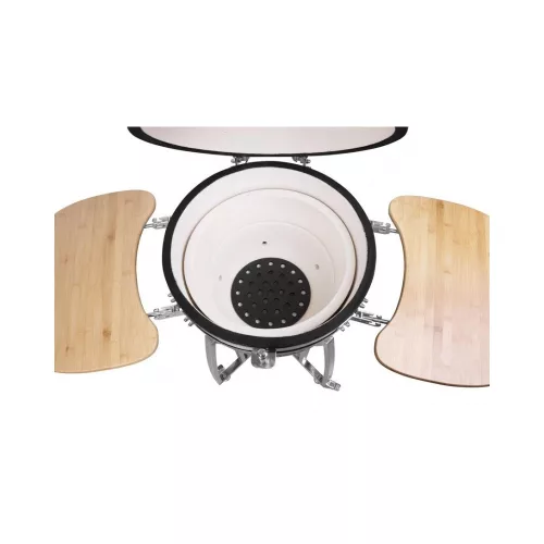 STR Kamado Egg 21 grillsütő fekete 130x73x122 cm  (2212372)