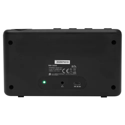 SAL INR 3000 internetrádió fekete 4in1