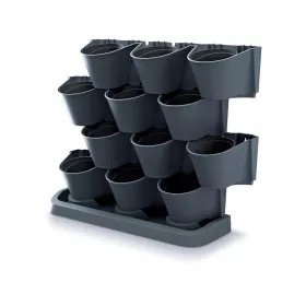   STR Cascade függőleges virágcserép 685x190x546mm, antracit (255571)