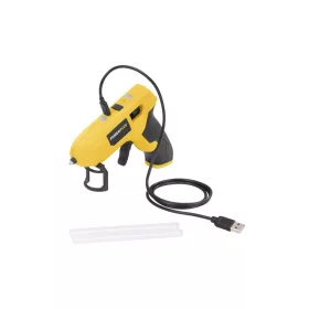PowerPlus sárga ragasztópisztoly 4V USB POWX147