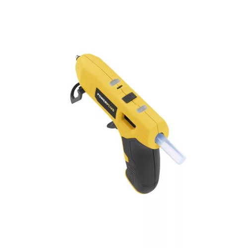 PowerPlus sárga ragasztópisztoly 4V USB POWX147
