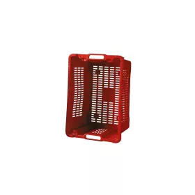   STR ICS M402000 műanyag láda 56x35x31 cm, 40l piros (254420)