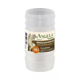   STR Bolsius Angela mécses utántöltő 35 óra 57x110mm fehér, paraffin (2172218)