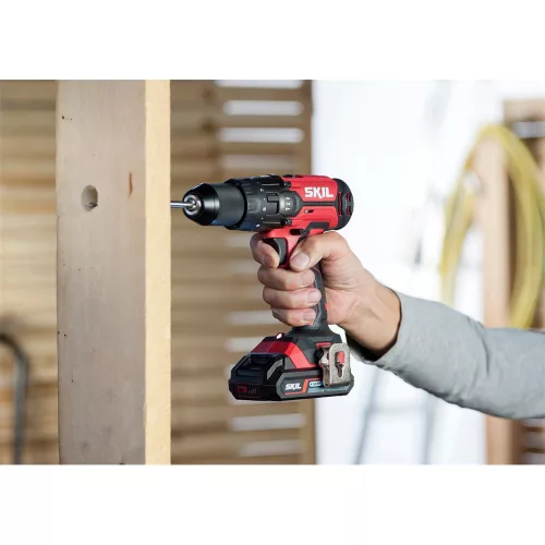 SKIL RED CD1E3020HD akkus ütvefúró 2x2,0Ah 20 V+ koffer  ##