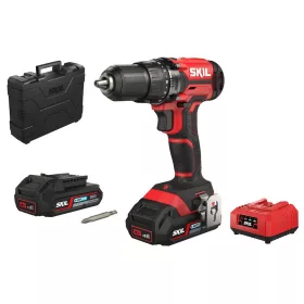   SKIL RED DD1E3008HB akkus fúró-csavarbehajtó 2x2,0Ah  20 V + koffer  #