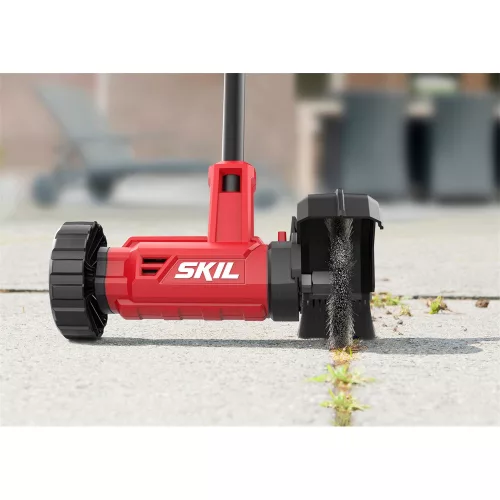SKIL RED GV1E0660CA akkus gyomkefe géptest 20V
