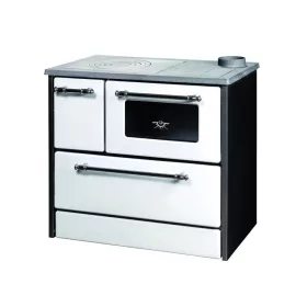   STR 701 OMEGA Kuzine kályha tűzhellyel,sütővel, jobbos kimenet  9,32 kW 130 mm fehér (2211687)