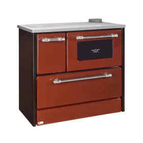   STR 701 OMEGA Kuzine kályha tűzhellyel,sütővel, jobbos kimenet  9,32 kW 130 mm barna (2211689)