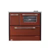 STR 701 OMEGA Kuzine kályha tűzhellyel,sütővel, jobbos kimenet  9,32 kW 130 mm barna (2211689)