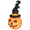 HOME KD 180 T Felfújható Halloween tök, kalappal