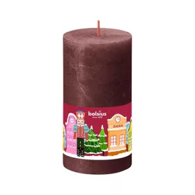   STR Bolsius Diótörő karácsonyi henger gyertya 54 órás 68x130mm (2172467)